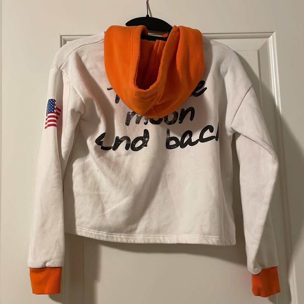 Peanuts Snoopy in Space Cropped Hoodie - Picture 2 of 4